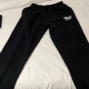 White Fox sweat pants for matching tee shirt
